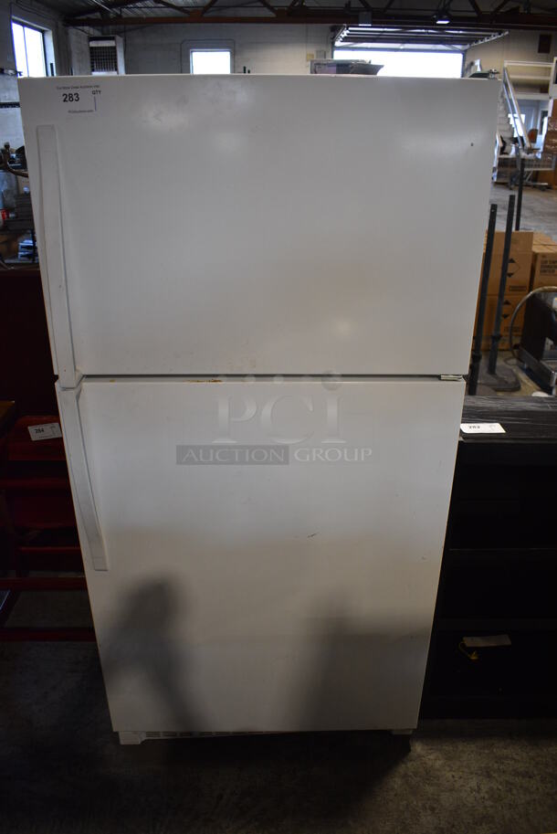 Whirlpool Model WRT311FZDW01 Cooler and Freezer Combo Unit. 115 Volts, 1 Phase. 33x30x66. Tested and Working!