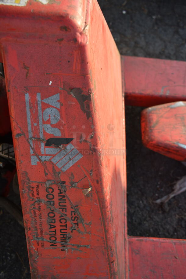 Vestil Metal Commercial Pallet Jack.  - Image 4 of 4