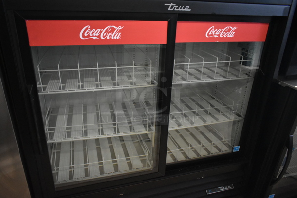 2024 True GDM-41SL-48-HC-LD Metal Commercial 2 Door Reach In Cooler Merchandiser w/ Poly Coated Racks. 115 Volts, 1 Phase. Tested and Working! - Image 3 of 6