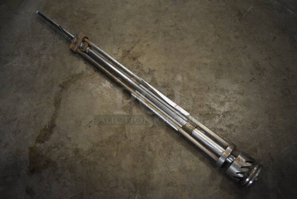 Metal Commercial Plunger for Dough Dropper. 1.5x1.5x23 - Image 2 of 3