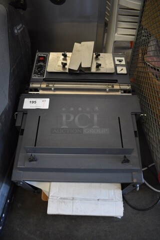 Allied Automation Titan Metal Commercial Countertop RollBag Automatic Bagger and Sealer. Goes Great w/ Item #196! 20x26x20. Tested and Working!