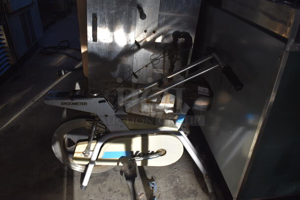 Voit Ergometer Metal Stationary Exercise Bicycle. 20x34x32 - Image 5 of 6