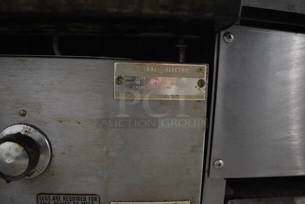 General Electric Model CG58 Stainless Steel Commercial Countertop Flat Top Griddle. 240 Volts, 1/3 Phase. 36x26x18 - Image 6 of 7