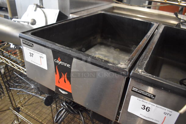 Vollrath 1001 Cayenne Stainless Steel Commercial Countertop Food Warmer. 120 Volts, 1 Phase. 14x22x9. Tested and Working! - Image 3 of 5