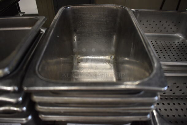 4 Stainless Steel 1/4 Size Drop In Bins. 1/4x6. 4 Times Your Bid! - Image 2 of 3