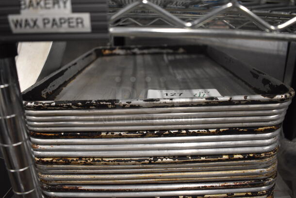 46 Metal Half Size Baking Pans. 13x18x1. 46 Times Your Bid! - Image 3 of 3