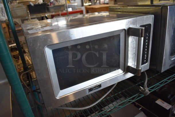 Midea 1025F1A Stainless Steel Commercial Countertop Microwave Oven. 120 Volts, 1 Phase. 20x15x12 - Image 3 of 7