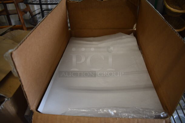 ALL ONE MONEY! Lot of 2 Boxes; Brown Paper Bags and White Sheets! - Image 3 of 3