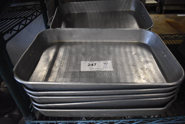 12 Metal Baking Pans. 12x18x2. 12 Times Your Bid!