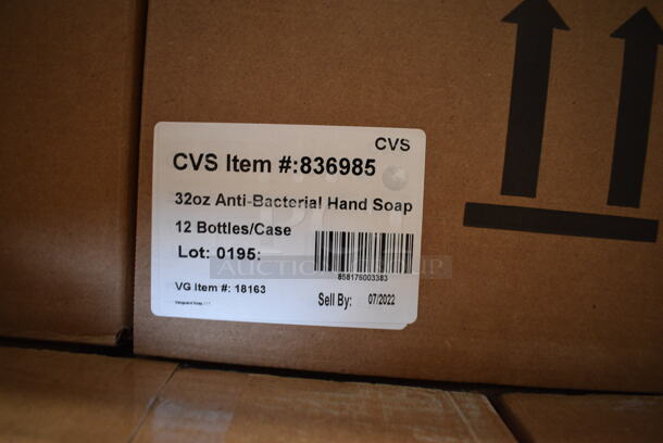 PALLET LOT of 34 Boxes of 12 Whitehall Grey Antibacterial Hand Soap Bottles. Total of 407 Bottles. 34 Times Your Bid! - Image 4 of 5