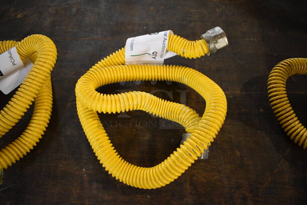 Yellow Gas Hose. 30" - Image 1 of 2