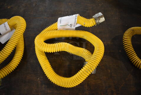 Yellow Gas Hose. 30"