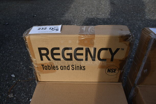 BRAND NEW IN BOX! Regency 600HS12 Stainless Steel Commercial Single Bay Wall Mount Sink. Stock Picture Used as Gallery. - Image 4 of 4
