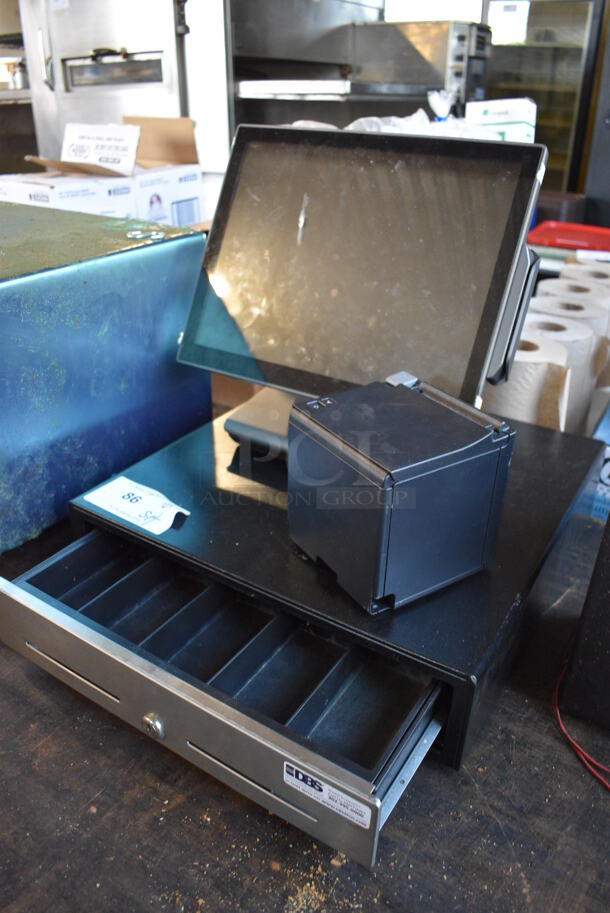 FuturePOS 15" POS Monitor, Epson Model XP-3685-HT Receipt Printer and Metal Cash Drawer - Image 5 of 5