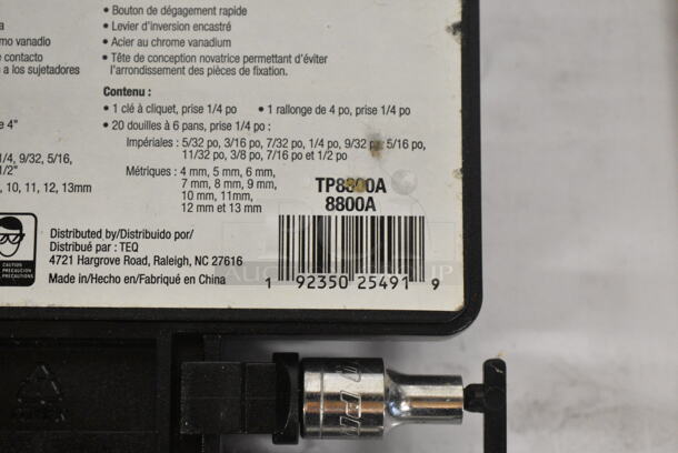 3 BRAND NEW! TEQ Socket Sets. 3 Times Your Bid! - Image 10 of 10