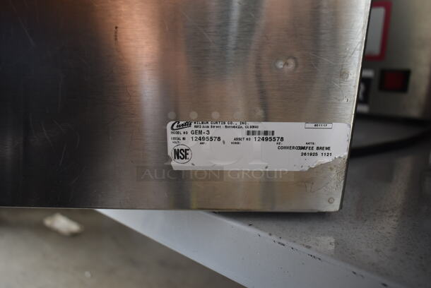 6 Curtis Stainless Steel Commercial Satellite Servers on Stands w/ 2 Extra Satellites. 6 Times Your Bid! - Image 9 of 10