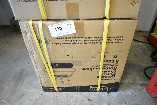 BRAND NEW IN BOX! Avantco 177PC201 Stainless Steel Commercial Countertop Electric Powered Pasta Cooker. 208/240 Volts, 1 Phase. - Image 2 of 3