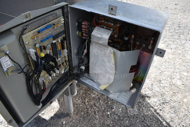 Hobart AM-14 Stainless Steel Commercial Straight Pass Through Dishwasher. 200-230 Volts, 3 Phase. 40x36x67 - Image 8 of 9