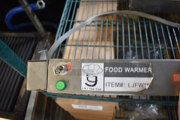 Stainless Steel Commercial Warming Strip. 38x6x2.5 - Image 3 of 5