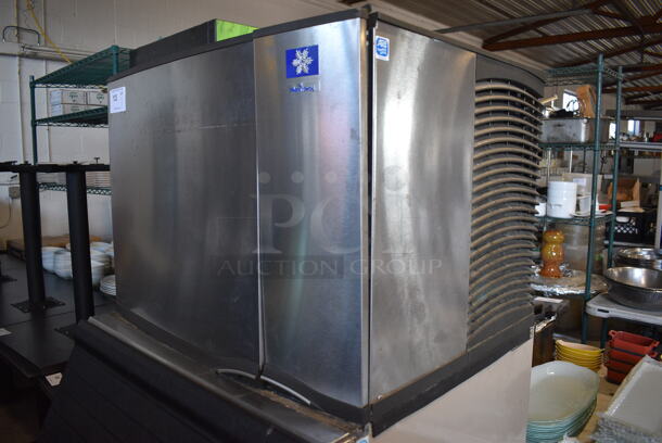 Manitowoc SY0604A Stainless Steel Commercial Ice Machine Head on Ice Bin. 208-230 Volts, 1 Phase. 30x35x66 - Image 5 of 6