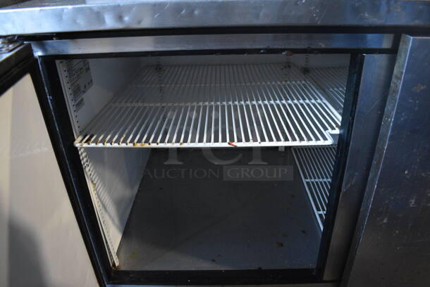 True Model TPP-67 Stainless Steel Commercial Pizza Prep Table on Commercial Casters. 115 Volts, 1 Phase. 67.5x32.5x42. Tested and Working! - Image 8 of 9