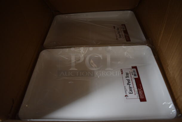 ALL ONE MONEY! Lot of 50 BRAND NEW IN BOX! Heritage Easy Peel Trays. 12x8x1