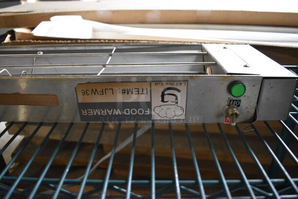 Stainless Steel Commercial Warming Strip. 38x6x2.5 - Image 3 of 4