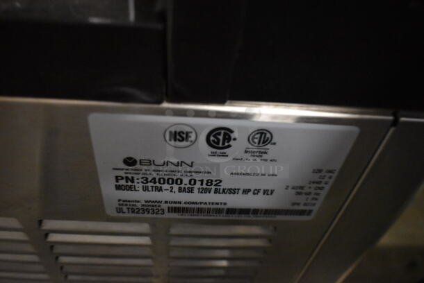 2010 BUNN Ultra-2 Commercial Stainless Steel Countertop Frozen Drink Machine With 2 Bowls. 120V, 1 Phase. Tested and Working! - Image 7 of 8