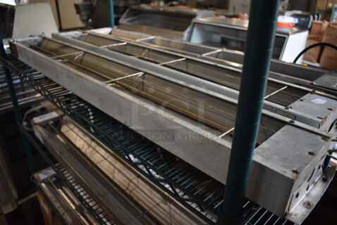 Nemco Stainless Steel Commercial Warming Strip. 48x6x2.5