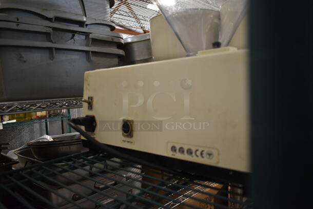 Edhard MK Metal Commercial Countertop Donut Pastry Filler Machine w/ 5 Hoppers. 120 Volts, 1 Phase. Tested and Working! - Image 8 of 9