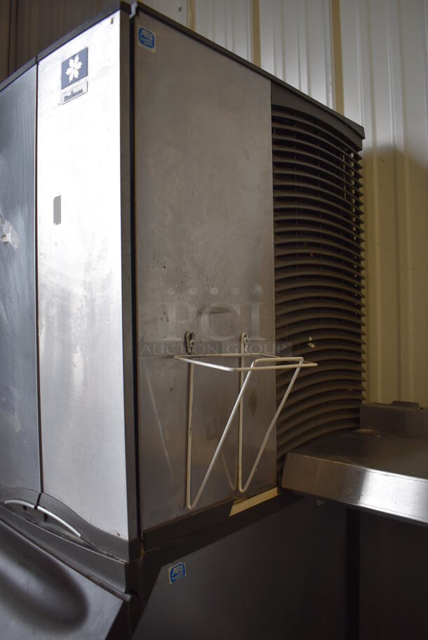 Manitowoc SY0854A Stainless Steel Commercial Ice Head on Manitowoc B570 Commercial Ice Bin. 208-230 Volts, 1 Phase. 30x34x77 - Image 8 of 9