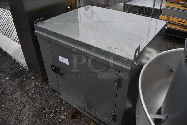 CaptiveAire Model K-A1-G10 Metal Commercial Power Ventilator Fan. 208 Volts, 1 Phase. 32.5x27.5x32, 22x24x45 - Image 3 of 9
