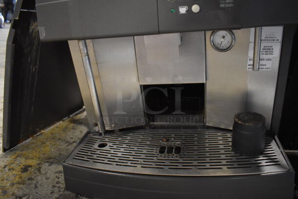 Schaerer Ambiente Stainless Steel Commercial Countertop Coffee Espresso Machine w/ Steam Wand. 210 Volts. 17x18x27 - Image 9 of 9