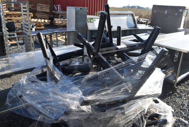 PALLET LOT of Metal Table Bases. Includes 28x28x27 - Image 2 of 3