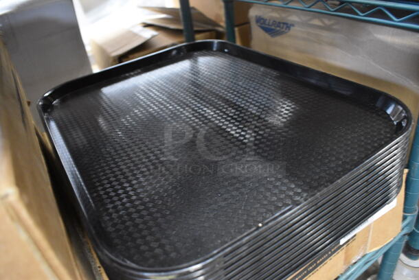 36 BRAND NEW IN BOX! Cambro Black Poly Trays. 14x18x1. 36 Times Your Bid! - Image 2 of 4
