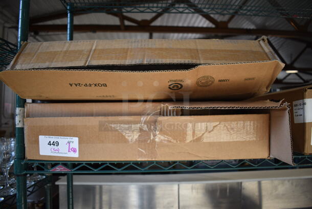 2 BRAND NEW! Boxes of 5 Round Gray Cleaning Machine Pads. 24x24x1. 2 Times Your Bid! - Image 3 of 3