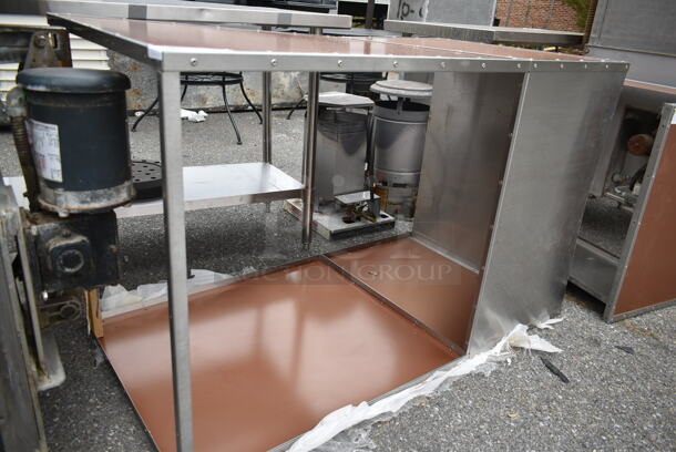 Copper Countertop Oven Shroud Cover / Vent Hood Cover. - Image 4 of 4