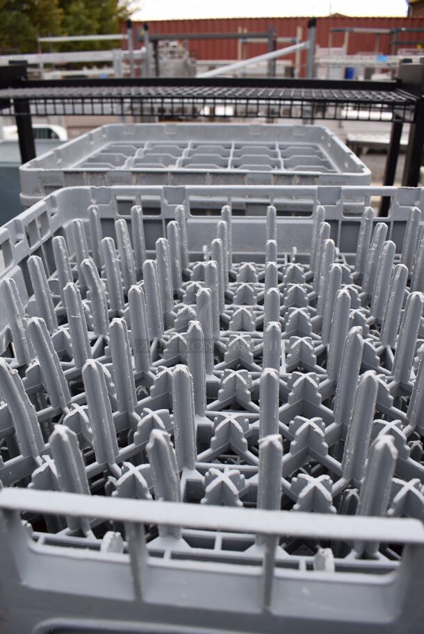 ALL ONE MONEY! Pallet Lot of 22 Various Dish Caddies w/ Various Beverage Glasses and Beverage Tumblers. Includes 19.5x19.5x7.5 - Image 5 of 12