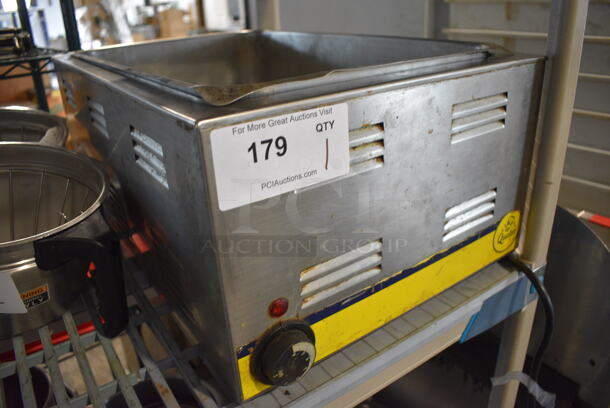 2015 Adcraft Model FW-1200WF Stainless Steel Commercial Countertop Food Warmer. 120 Volts, 1 Phase. 14.5x23x9. Tested and Working! - Image 2 of 4