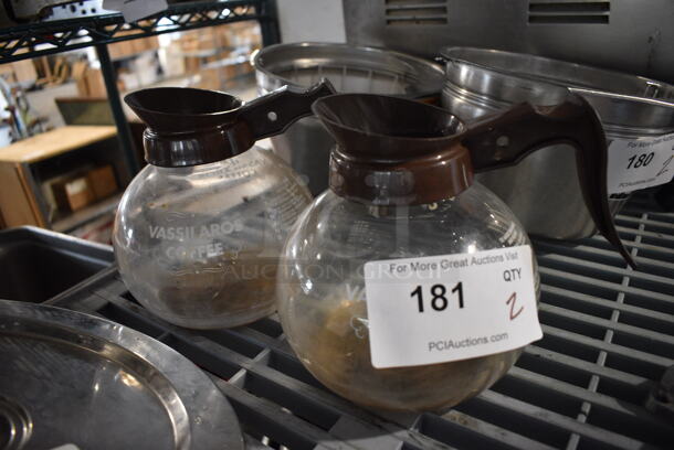 2 Coffee Pots. 8x7x7. 2 Times Your Bid! - Image 2 of 3