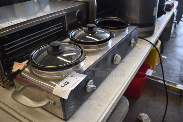 Sensio Slow Cooker 63150B Missing 1 Lid. 120 Volts 1 Phase Tested and Working! - Image 2 of 5