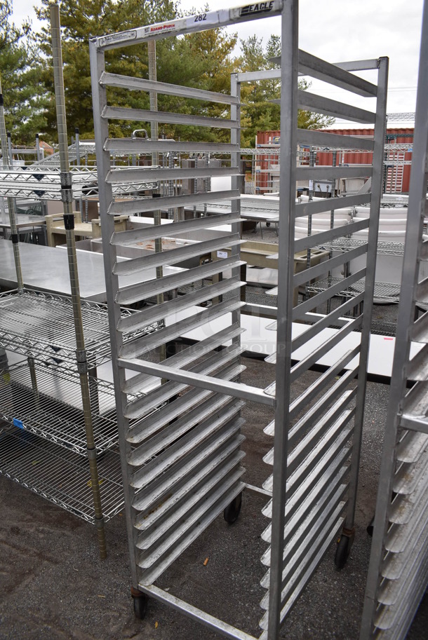 Metal Commercial Pan Transport Rack on Commercial Casters. 21x26x69 - Image 3 of 6