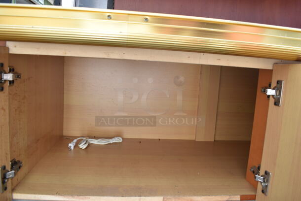 Wood Pattern Dry Display Case Merchandiser.  - Image 4 of 4