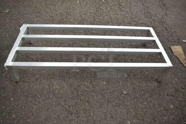 BRAND NEW SCRATCH AND DENT! Winco ASDR-2048 48" x 20" Aluminum Dunnage Rack - Image 2 of 4