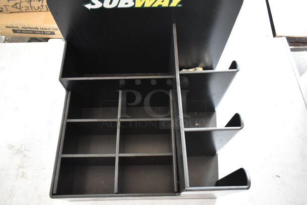 Black Poly Multi Compartment Bin - Image 3 of 4