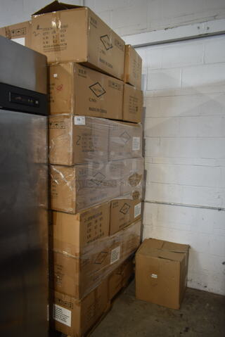 PALLET LOT of 29 BRAND NEW IN BOX! Non Medical Face Shields. 29 Times Your Bid!