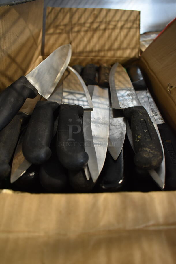 50 SHARPENED Stainless Steel Knives Including Chef. 50 Times Your Bid! - Image 2 of 5