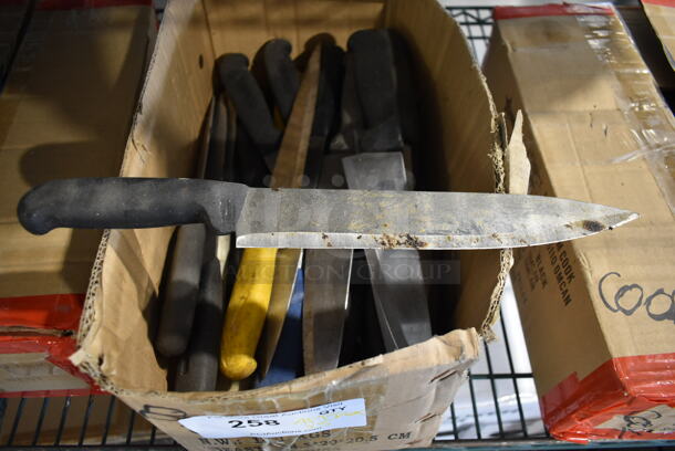 35 SHARPENED Stainless Steel Knives Including Chef. 35 Times Your Bid! - Image 4 of 5