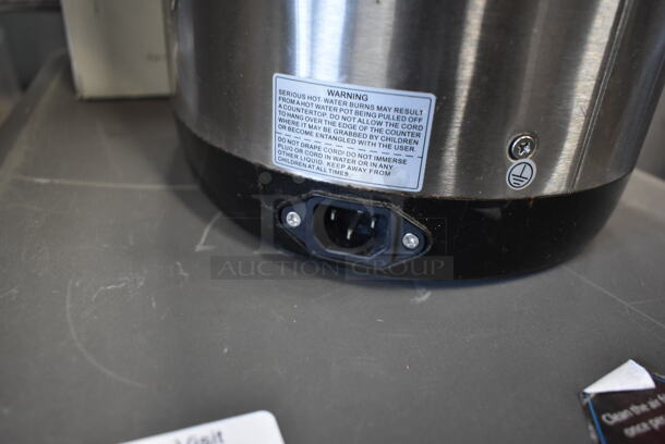 IN ORIGINAL BOX! Chefman RJ16-LOCK Stainless Steel Countertop Hot Water Pot. 120 Volts, 1 Phase. - Image 5 of 8