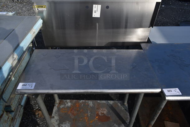 Stainless Steel Commercial Table w/ Under Shelf. - Image 2 of 4